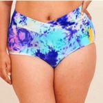Torrid  Tie-Dye High-Waisted Bikini Bottoms - Size 6 (30) Photo 0