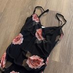 MORE TO COME Calla Mesh Dress in Black Size XS Photo 4