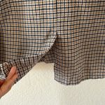 SheIn Women’s Houndstooth blazer jacket Size Large Photo 6