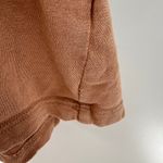 Aerie Orange Distressed Oversized Short Sleeve Tee Women's Size Medium Photo 3