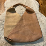 Shiraleah ‎ Arden Tote Shoulder Bag Vegan Leather Suede Tan Purse Camel Photo 0
