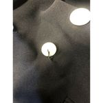 Kensie Black XL Blazer White Buttons Padded Shoulders Faux Pockets Black Photo 8