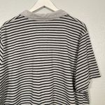 Disney Vintage  Mickey Mouse Women Plus Size 26W 28W Black Gray Stripe Polo Photo 8