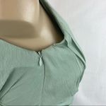 J.Crew  Green Sage Mint Sleeveless One Shoulder Mini Dress 4 Photo 4