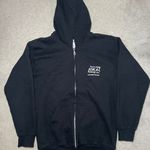 Gildan Black Zip-Up Hoodie with Lokal Coconut Grove (Miami) Size Small Photo 0
