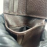 Gucci Vintage GG Supreme Canvas Bifold Wallet with Brown Leather Trim Photo 5