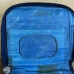 Vintage Lug Zip Around Wallet Blue Quilted Pocket Card Holder Organizer GUC*FLAW Photo 7