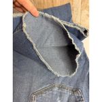 Style & Co Style Co Women Wide Leg Crop Jeans Medium Wash Distressed Frayed Hem Size 14 Photo 12