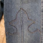 Judy Blue  High Waist Western Seam Detail Straight Denim Jeans 88841 Cowboy Photo 7