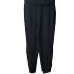 Theory Minimalist Black Romper Jumpsuit Size 8 Sleeveless Quiet Luxury Capsule Photo 11