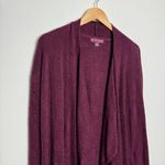 Barefoot Dreams  Cozychic Lite Cardigan In Berry Burgundy Style 903 Size S/M‎ Photo 2