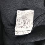 EDWIN Women’s Black Denim‎ Button Front Biker Vest Motorcycle Western Size Small Photo 7