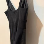 Tart Collections Black Two Tone Leather Mini Dress L Size L Photo 7