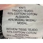 Lucky Brand Geometric Patterned Long Sleeve V-Neck Loose Fit Blouse Photo 4