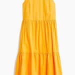J.Crew  Yellow Maxi Sleeveless Tiered Dress Photo 0