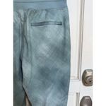 Athleta  Nolita Slim Tapered Printed Crop Pants Blue Green Pattern Size 8 Photo 4