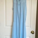 Azazie Kalea Sky Blue Dress Photo 10