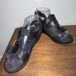 Aquatalia  by Marvin K Gladiator Buckle Wedge Platform Sandal Shoes Size 7  Photo 0