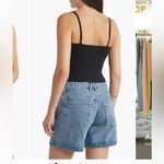 Madewell  Corset-Detail Crop Sweater Tank black medium NEW Photo 2