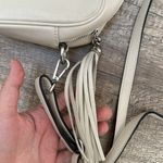 Mario Valentino  Nina Leather Crossbody Bag Cream Photo 3