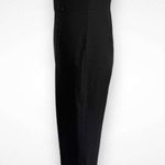 Material Girl  Women's Black Halter Jumpsuit With Lace Detail Large | EUC Photo 3