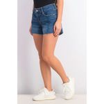 Old Navy Boyfriend Seamed Cutoff Denim Jean Shorts Dark wash stretch Cutoffs 8 Photo 5