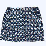 Urban Outfitters NWT 70s Geometric Print Mini Skirt S Blue Brown Photo 5
