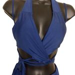 Pretty Little Thing NWOT HOT & SEXY Cross Halter Top w/String Ties & Long Skirt w/Slit. Throw n Bag Photo 1