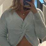 Hollister Reversible Fuzzy Sweater Top Photo 3