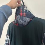 vintage 90s 1990s retro aesthetic Penny Lane green plaid long sleeve shirt Size M Photo 4