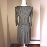 London Times  Black & Cream Midi Dress Photo 1