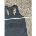 Lululemon  Swiftly Tech Racerback Tank Top Slim Fit Running Heather Black Gray 6 Photo 5