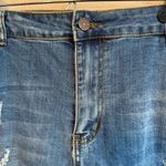 Wear Jeans Distressed Heart Valentines Jeans Plus 2XL Blue Size 18 Photo 4