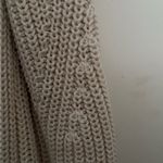 Andrea Jovine  Cream Knit Cardigan Photo 7