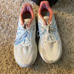 New Balance  White and Blue Sneakers size 8.5 Photo 5