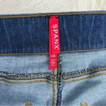 Spanx Distressed high waisted shapewear ankle skinny jeans size large Photo 7