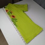 Bob Mackie  Shirt Women Small Wearable Art Cottagecore Eclectic Embroidered Boho Photo 4