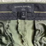 Banana Republic  Women's 2 Petites Olive Green Sloan Pants Preppy Casual Office Photo 3