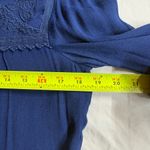 Leifsdottir for Anthropologie blue embroidered shift or tunic dress women’s 4 Photo 7