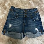 Eunina High Waisted Denim Shorts Photo 0