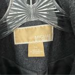 Michael Kors  Charcoal Double Breasted Wool Blend Pea Coat Size Small Photo 5