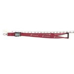 Poshmark Burgundy Red Logo Spellout Lanyard Photo 4