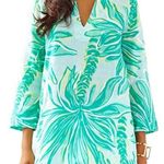 Lilly Pulitzer Marco Island Tunic Top 3/4 Sleeve Photo 0
