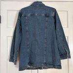 NorthStyle Classic Women's Denim Jean Jacket Size XL 100% Cotton Chore Coat Blue Photo 8