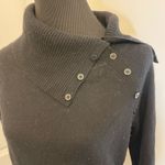 Valerie Stevens  2 Ply 98% Cashmere Cowl Neck Asymmetrical Sweater EUC Photo 5