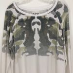 Peace Love World  Camo Print Detail Pullover Photo 2