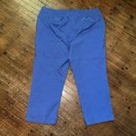 Chico's Chico’s So Slimming bright blue cropped 2.5/14 pants Photo 2