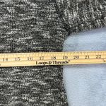 Free People Beach Nani Marled Knit Sweater XS Heather Gray Rolled Sleeve Slouchy Photo 9