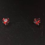 Pandora ruby earrings Photo 0