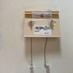 Nordstrom Silver Dangle Chain Earrings Photo 2